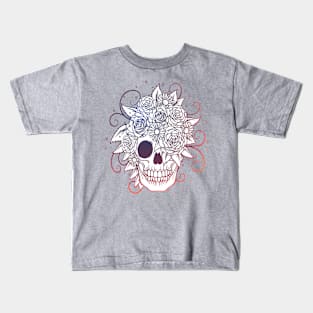 Colorful skull T-shirt Kids T-Shirt